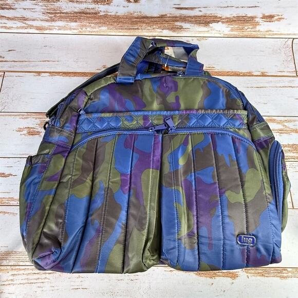 LUG Boxer Packable Duffel Bag – Camo Travel Weekender, Lightweight Carry-On - Picture 3 of 5